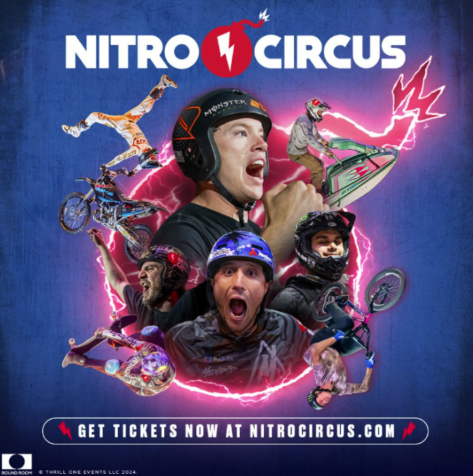 Nitro Circus to stop at the xl center in hartford connecticut in november 2024